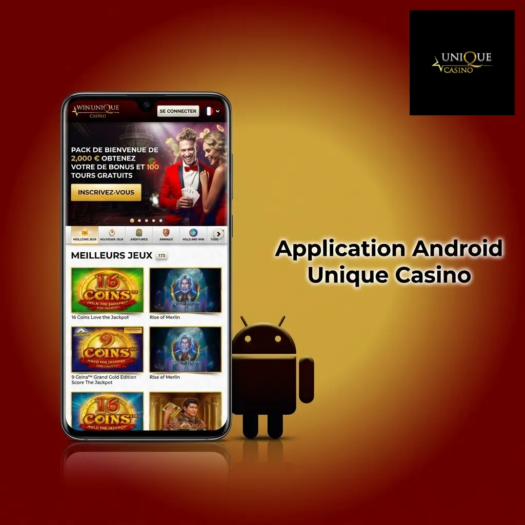 Application Android Unique Casino