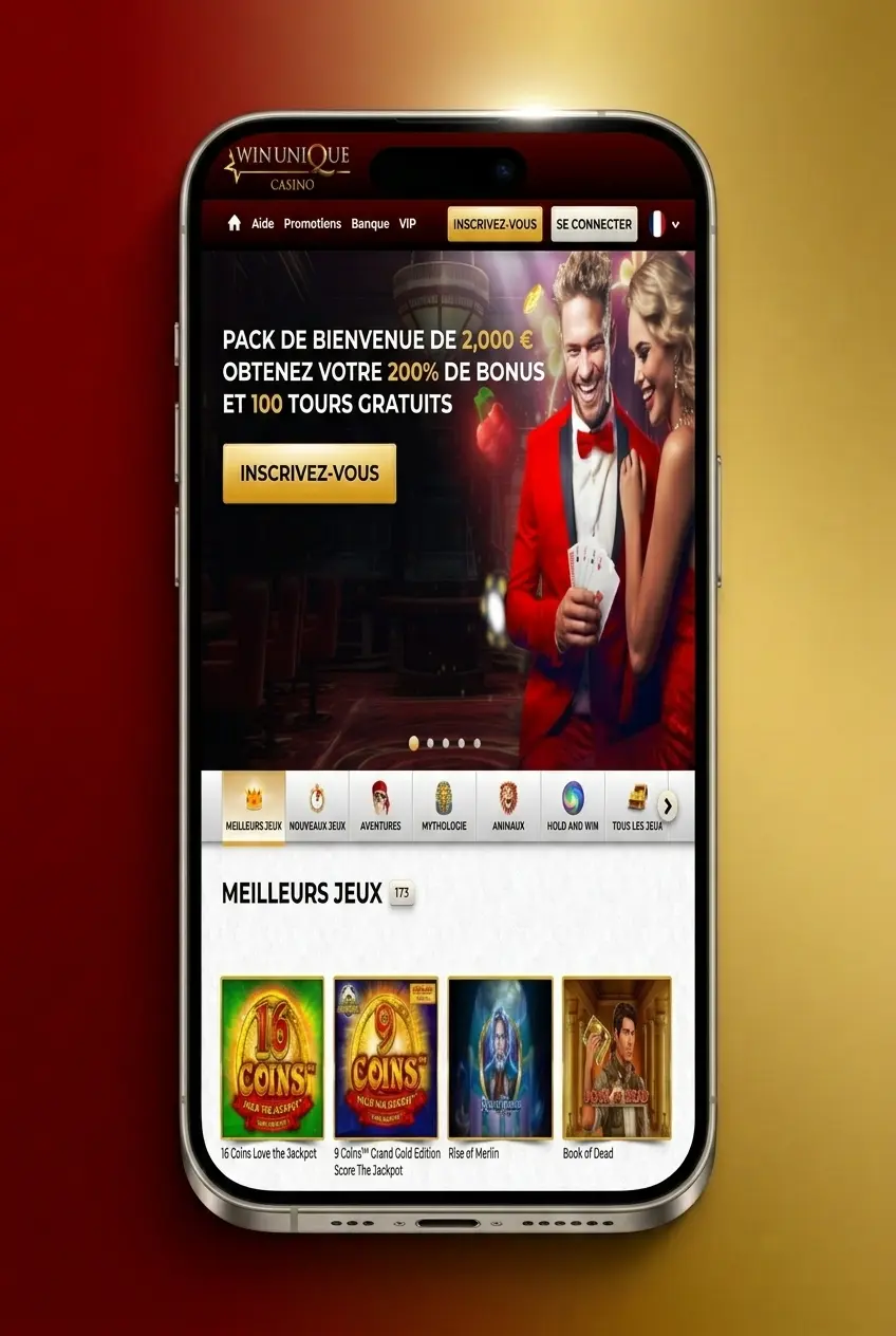 Téléchargement de Unique Casino APK sur Android en Quatre Étapes