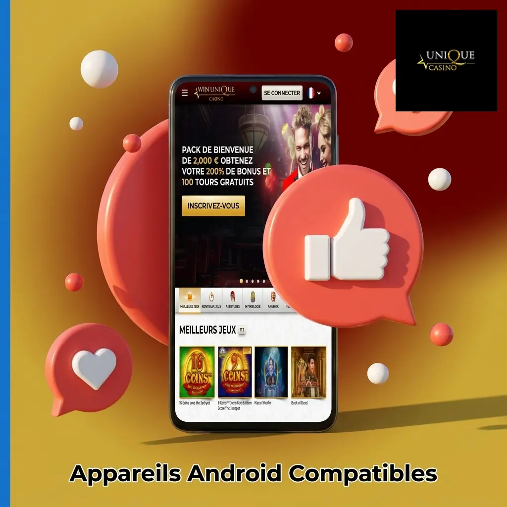 Appareils Android Compatibles