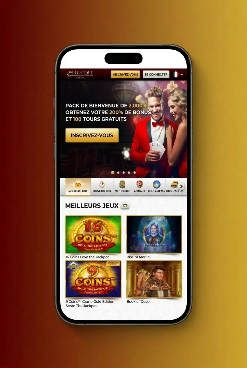 Processus d'inscription sur l'application mobile