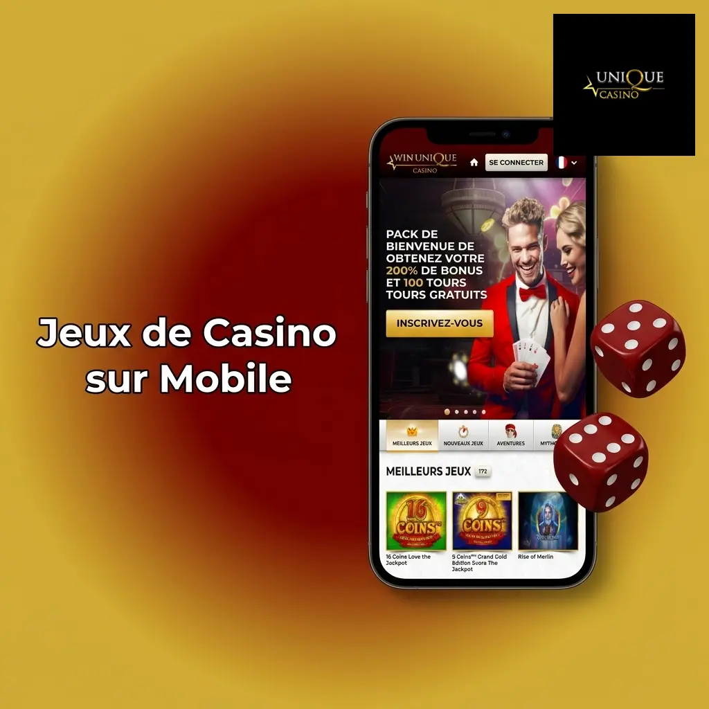 Jeux de Casino sur Mobile