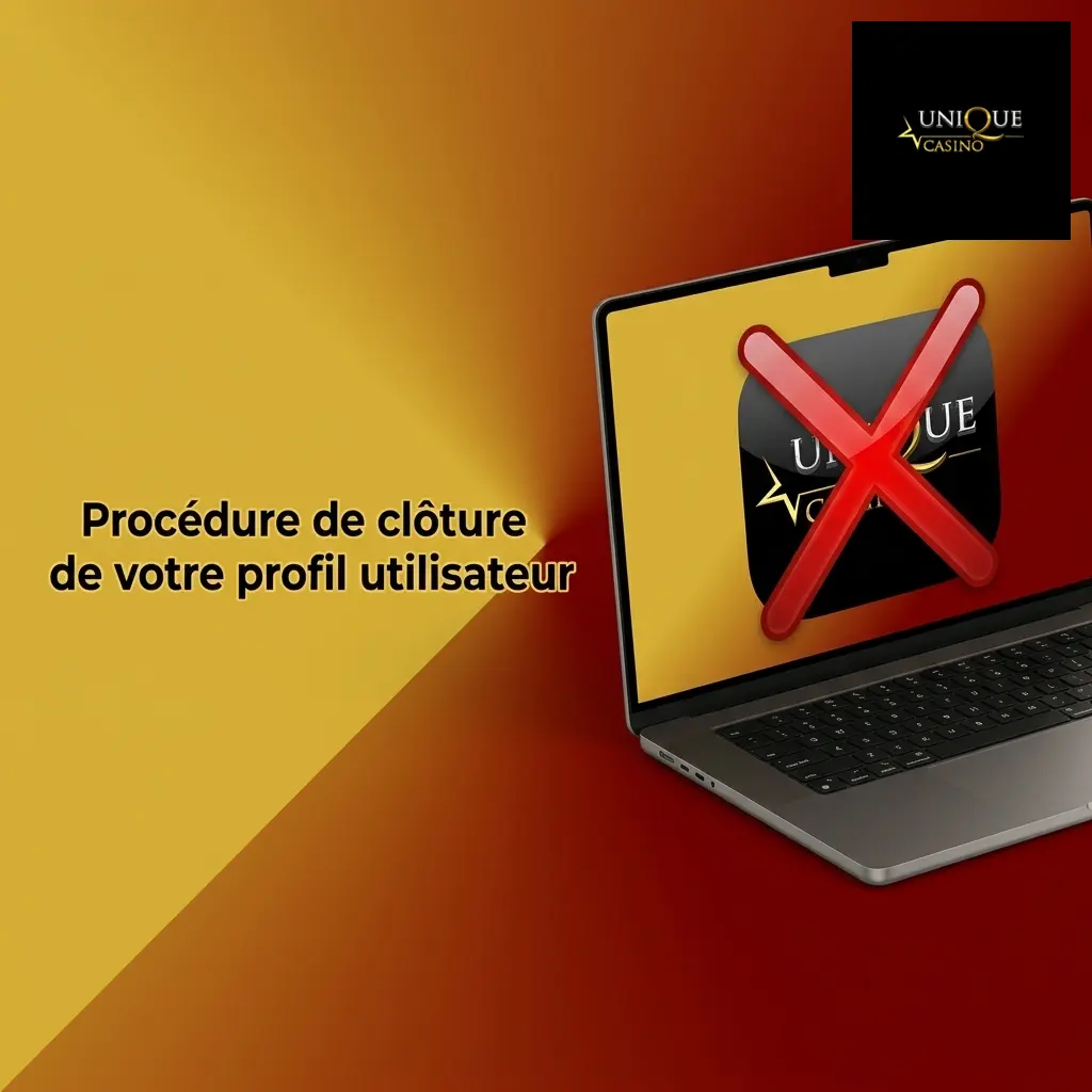 Procédure de clôture de votre profil utilisateur